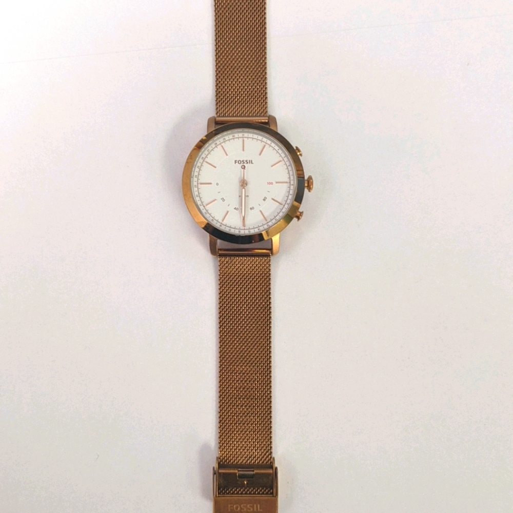 Rose Gold Fossil Neely Watch